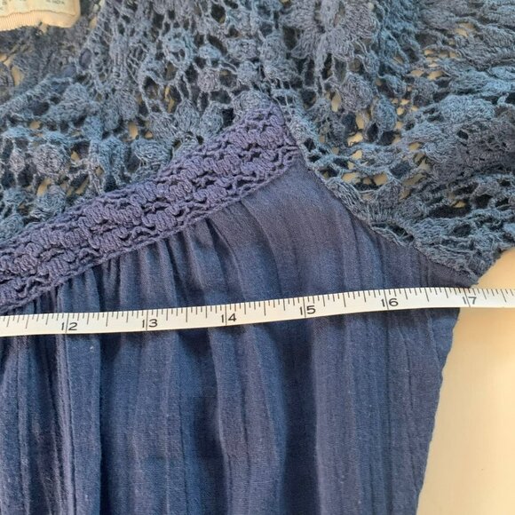 Abercrombie & Fitch Blue Long Sleeve Dress - Picture 5 of 11